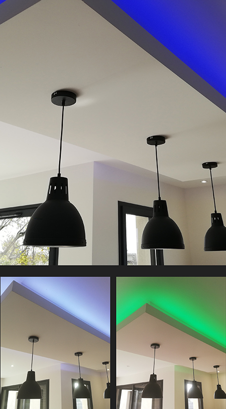 plafond lumineux renovation Mâcon artisan